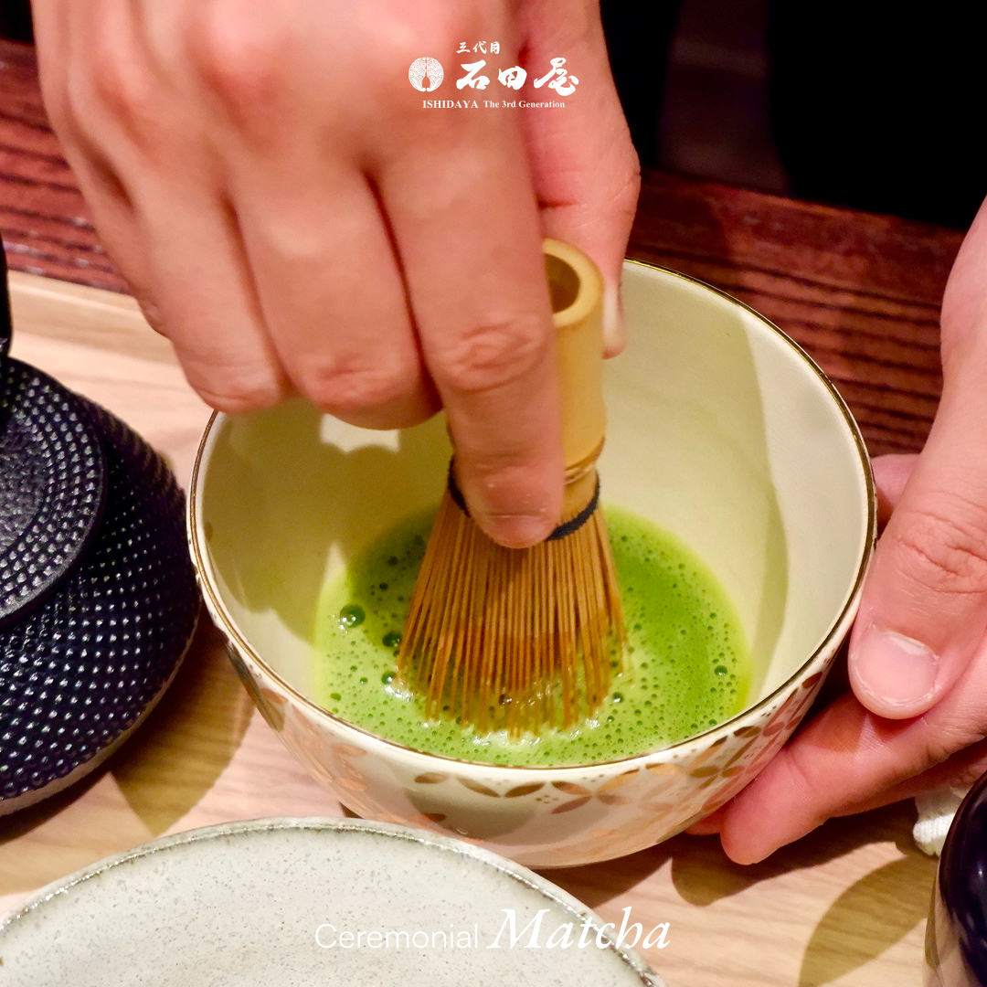Premium Japanese Matcha at ISHIDAYA